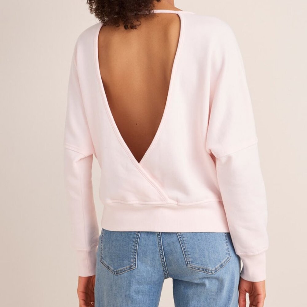 Faye Low Back Sweatshirt (Medium)